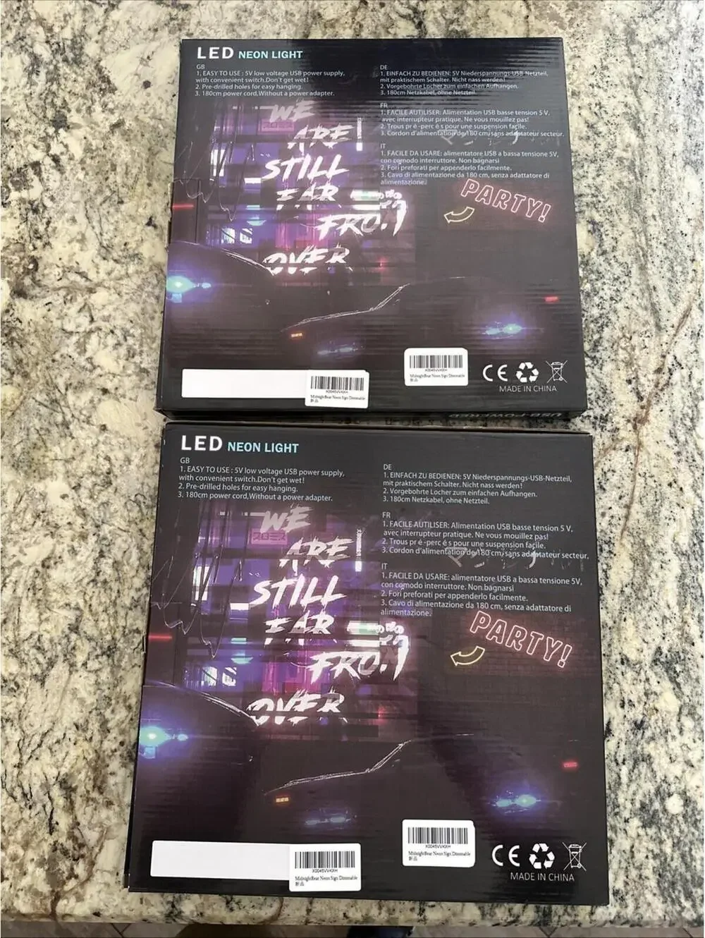 3x Brand New Neon Signs Includes 2 Midnight Bears & 1 Gaming Guy FAST SHIPPING